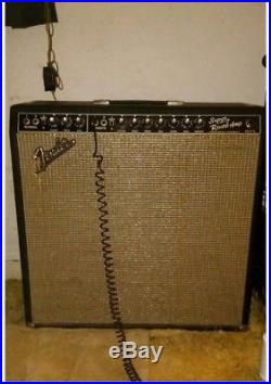 Vintage Retro 1965 Fender Super Reverb Amp Blackface WithTubes Reverb Needs Repair