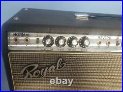 Vintage Royal Guitar Man (Fender Clone) Tube Guitar Amplifier Combo Amp RG-106B