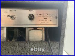 Vintage SEARS Silvertone AMP Model No 1481 Tested. Works
