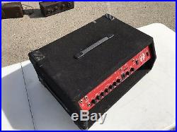 Vintage SWR Super Red Head All Tube Pre-Amp! Bass Amplifier 240 Watt Power Amp