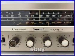 Vintage Sansui SM-32 Tube Stereo Receiver Amplifier Made in Japan untested