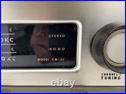 Vintage Sansui SM-32 Tube Stereo Receiver Amplifier Made in Japan untested