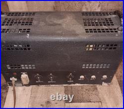 Vintage Schulmerich Electronics Inc. Model 6-100 Tube Amp Working Untested Read