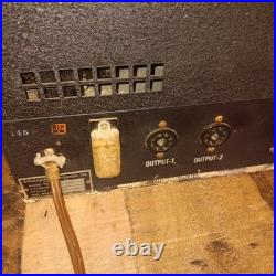 Vintage Schulmerich Electronics Inc. Model 6-100 Tube Amp Working Untested Read