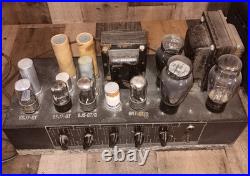 Vintage Schulmerich Electronics Inc. Model 6-100 Tube Amp Working Untested Read