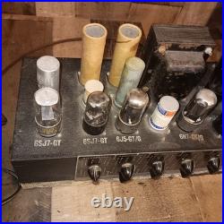 Vintage Schulmerich Electronics Inc. Model 6-100 Tube Amp Working Untested Read