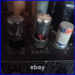 Vintage Schulmerich Electronics Inc. Model 6-100 Tube Amp Working Untested Read