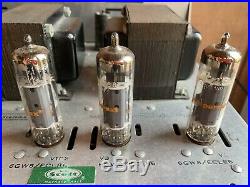 Vintage Scott 200b Stereo Integrated Tube Amplifier With Phono And Headphone Amp