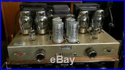 Vintage Scott LK150 Tube Stereo Power Amplifier Amp Tung Sol 6550 Original Exct
