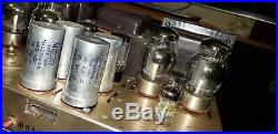 Vintage Scott LK150 Tube Stereo Power Amplifier Amp Tung Sol 6550 Original Exct