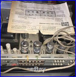 Vintage Scott Stereomaster 299-D Tube Amplifier