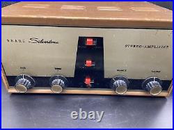 Vintage Sears Silvertone 6BQ5 Stereo Tube Amplifier Model 7400 5 Watts/Channel