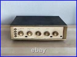 Vintage Sherwood Model S-1000 II Mono Tube Integrated Amplifier UNTESTED