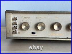Vintage Sherwood Model S-1000 II Mono Tube Integrated Amplifier UNTESTED