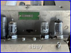 Vintage Sherwood Model S-1000 II Mono Tube Integrated Amplifier UNTESTED