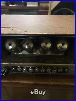Vintage Sherwood S5000 II 80 Watt Stereo Tube Amplifier working