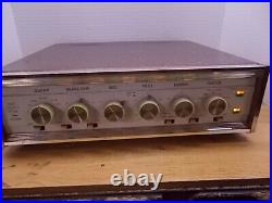 Vintage, Sherwood S5000 II, NEW OUTPUT TUBES- WORKS VERY WELL