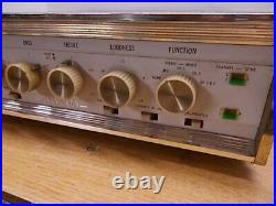 Vintage, Sherwood S5000 II, NEW OUTPUT TUBES- WORKS VERY WELL