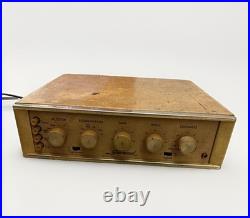 Vintage Sherwood S-1000 II Mono Tube Integrated Amplifier Tubes Tested Good Read