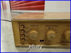 Vintage Sherwood S-1000 II Mono Tube Integrated Amplifier Tubes Tested Good Read