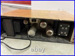 Vintage Sherwood S-1000 II Mono Tube Integrated Amplifier Tubes Tested Good Read