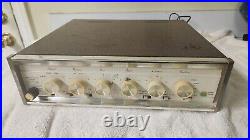 Vintage Sherwood S-5500 II Tube Stereo Amplifier Amp with Volume Modification