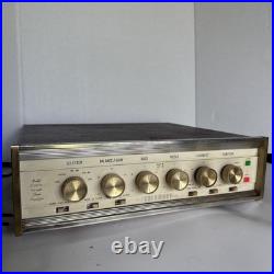 Vintage Sherwood S-5500 Stereo Tube Amplifier 50 Watt For Parts or Repair