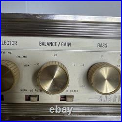 Vintage Sherwood S-5500 Stereo Tube Amplifier 50 Watt For Parts or Repair