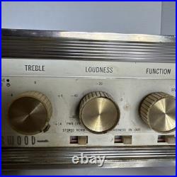 Vintage Sherwood S-5500 Stereo Tube Amplifier 50 Watt For Parts or Repair