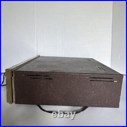 Vintage Sherwood S-5500 Stereo Tube Amplifier 50 Watt For Parts or Repair