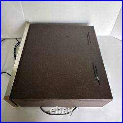 Vintage Sherwood S-5500 Stereo Tube Amplifier 50 Watt For Parts or Repair