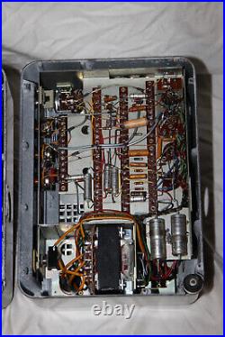 Vintage Siemens Klangfilm dual mono (stereo) tube / valve amplifiers Sf. V 6.6