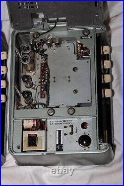 Vintage Siemens Klangfilm dual mono (stereo) tube / valve amplifiers Sf. V 6.6