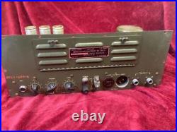 Vintage Signal Corps PP 6V6GT Tube Amplifier MC364D Western Electric Era