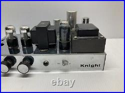 Vintage Silver Knight Tube Amplifier Amp 6V6