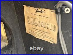 Vintage Silverface Fender Vibrolux Reverb 1x12 Electric Guitar Tube Amplifier A+