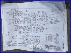 Vintage Silverface Fender Vibrolux Reverb 1x12 Electric Guitar Tube Amplifier A+