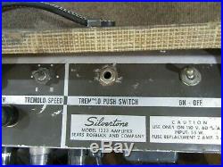 Vintage Silvertone 1333 Tube Type Guitar Amp 1956 Danelectro