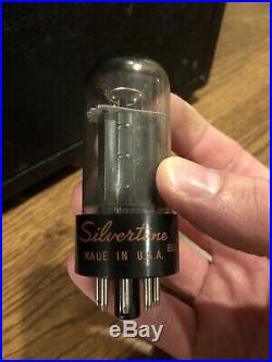 Vintage Silvertone 1472 Model Guitar Tube Amp Amplifier 10w 12 Combo