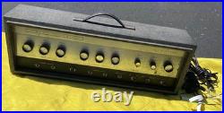 Vintage Silvertone 1485 Tube Amp Head Serviced & Working 1960s Danelectro