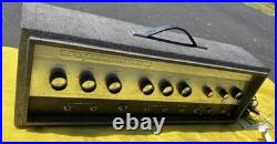 Vintage Silvertone 1485 Tube Amp Head Serviced & Working 1960s Danelectro
