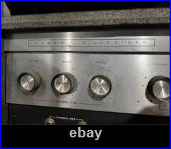 Vintage Silvertone 1485 Tube Amp Head Serviced & Working 1960s Danelectro