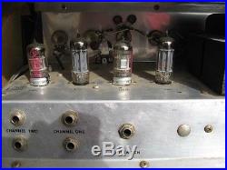 Vintage Silvertone Reverberation Twin Twelve 1474 Tube Guitar Amplifier Amp
