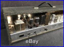 Vintage Silvertone Sears 1484 Piggyback Tube Guitar Amp with 2x12 Cab