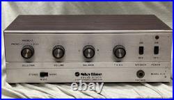 Vintage Skyline Stereo Solid State Stereophonic Amplifier K-5 Untested Turns On Vintage Skyline Stereo Solid State Stereophonic Amplifier K-5 Untested Turns On