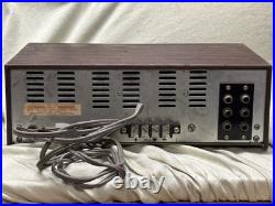 Vintage Skyline Stereo Solid State Stereophonic Amplifier K-5 Untested Turns On