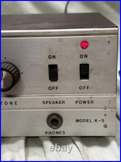 Vintage Skyline Stereo Solid State Stereophonic Amplifier K-5 Untested Turns On Vintage Skyline Stereo Solid State Stereophonic Amplifier K-5 Untested Turns On