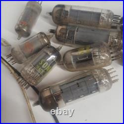 Vintage Stereo, Amplifier parts Tubes Dials Transformers other Untested