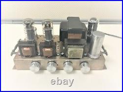 Vintage Stereo Lowery tube amp EL34 working just plug &play