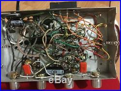 Vintage Stereo Magnavox tube amplifier 6BQ5/EL84 works plug and play